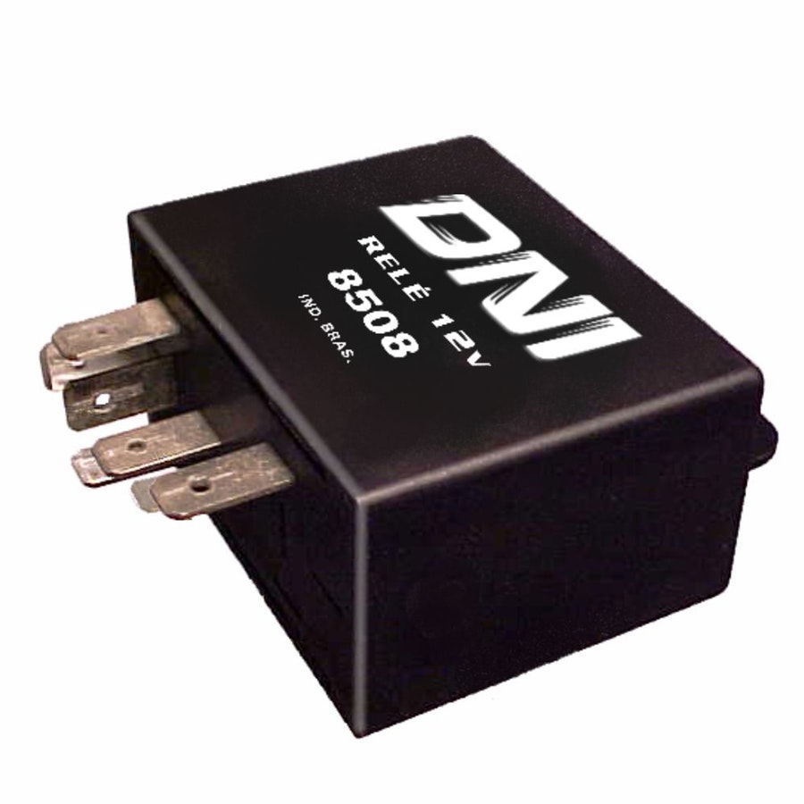 Relé para Travas Elétricas das Portas Dianteiras Fiat 7523865 / 7748374 - 12V 7 Terminais - DNI - DNI 8508 - Unitário