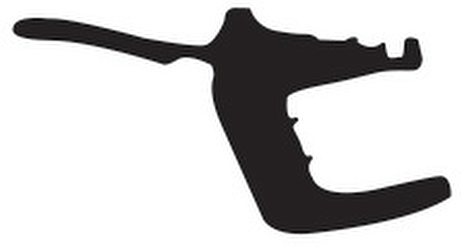 Rolo de Borracha do Para-Brisas - Uniflex - 39236 - Unitário