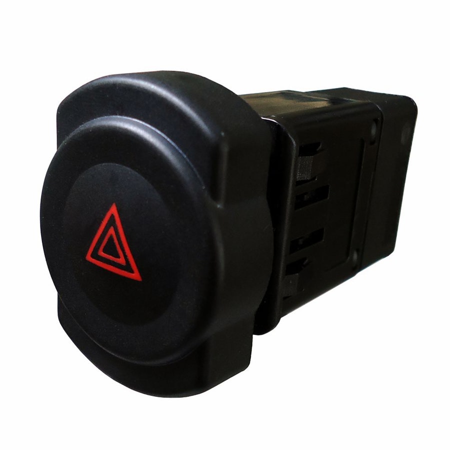 Interruptor do Pisca Alerta Renault 8200602232 - 8 Terminais 12V Chave Comutadora - DNI - DNI 2108 - Unitário