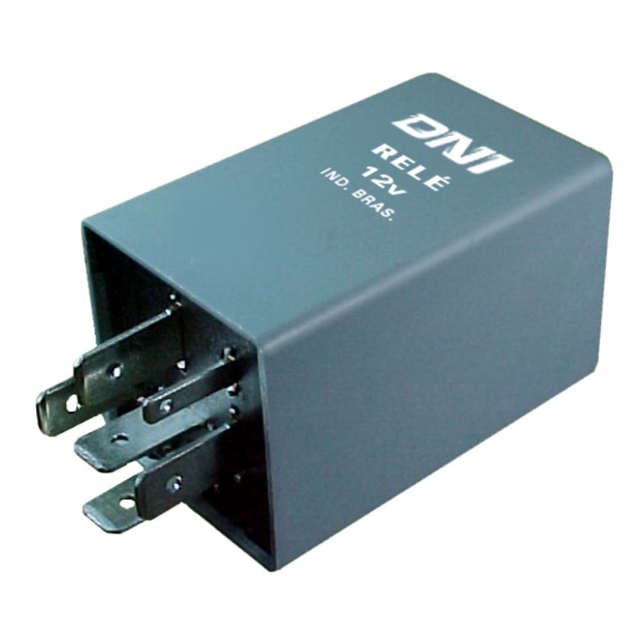 Relé do Limpador de Para-Brisa Traseiro Renault 7700844036 - 12V 6 Terminais - DNI - DNI 8518 - Unitário