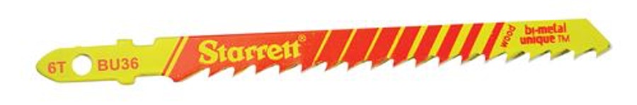 Lâmina Serra Tico-Tico 6 Dentes Cartela com 2 peças - Starrett - BU36-2 - Unitário