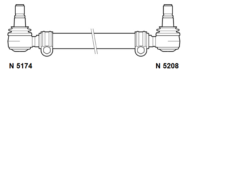 Barra de Ligação - Nakata - N 5241 - Unitário