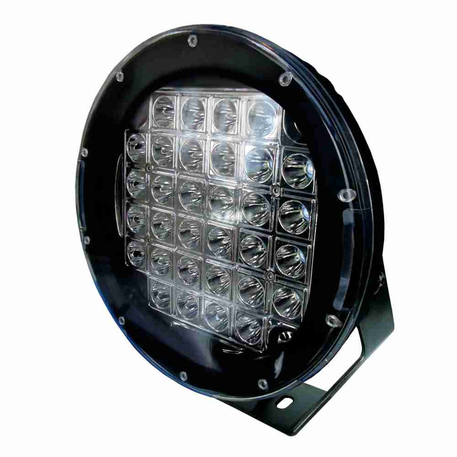 Farol de Trabalho Redondo C/ Leds 96W - 9 A 48V - DNI - DNI 4164 - Unitário