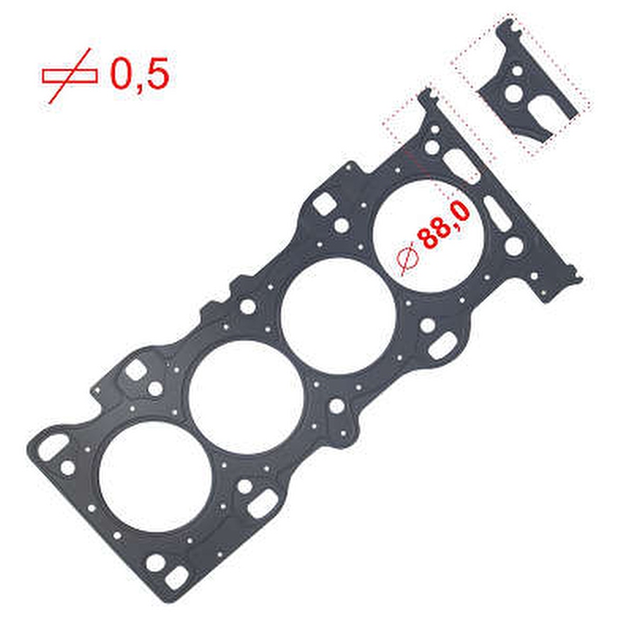 Junta do Cabecote - Bastos Juntas - 131579ML - Unitário