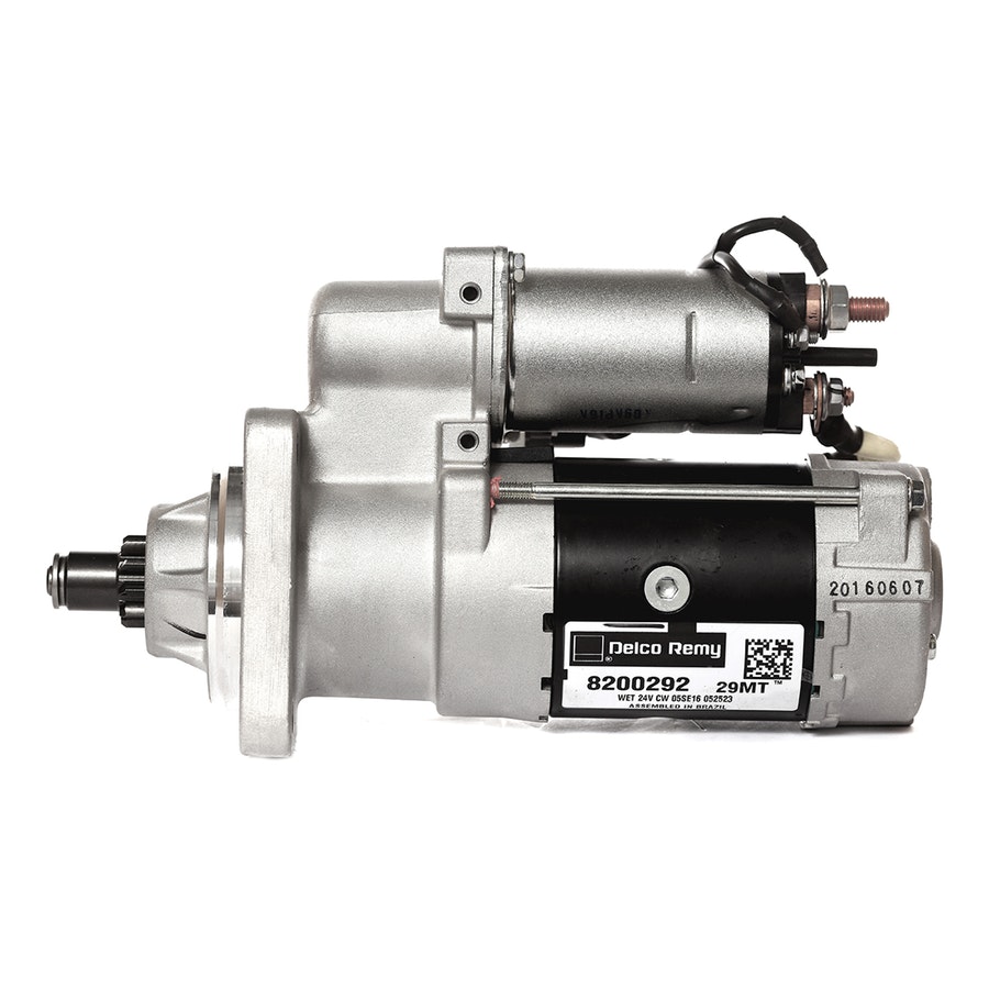 Motor de Partida 24V 4,0kW Linha Pesada 10 Dentes Relação 10/12 Rotação CW