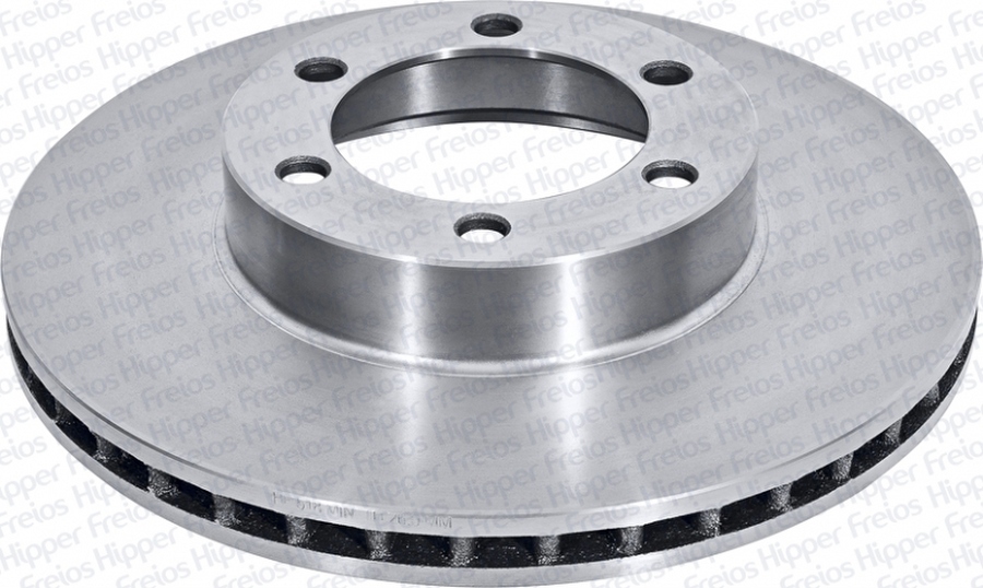 Disco de Freio Ventilado sem Cubo - Hipper Freios - HF 518 - Par