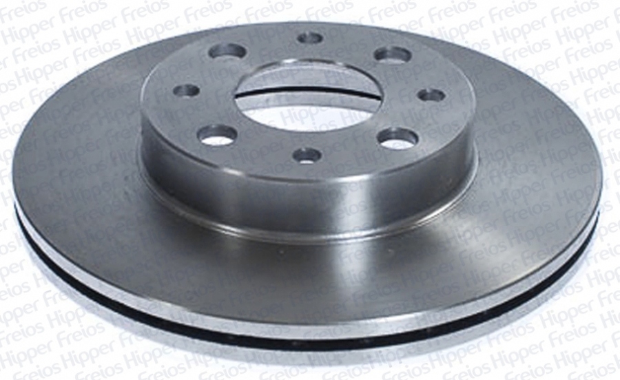 Disco Freio Dianteiro Palio, Siena 96> Ventilado Sem Cubo 240mm 4 Furos - Hipper Freios - HF 38 - Unitário