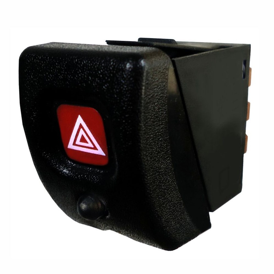 Interruptor do Pisca Alerta c/ Led (Alarme) Gm/Opel/Vauxhall 90434501/ 93285545-8 Terminais 12V - DNI - DNI 2181 - Unitário