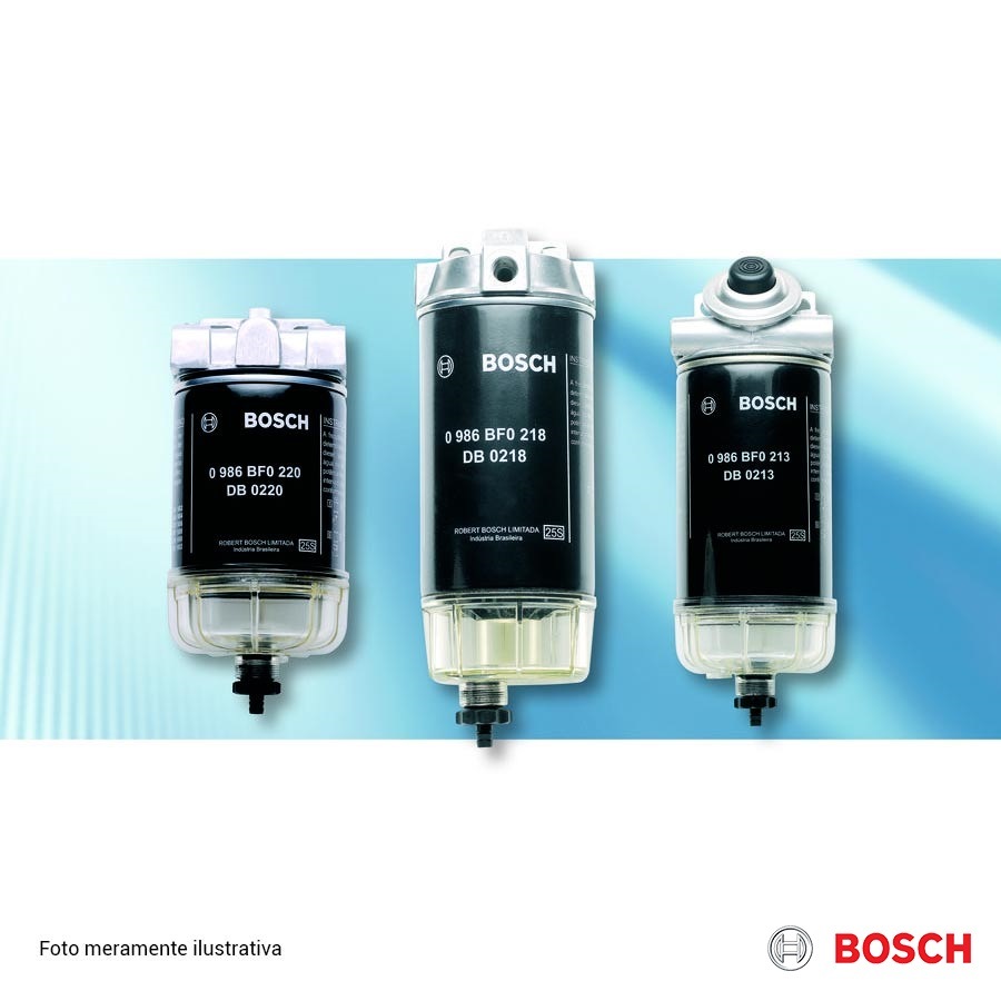 Filtro de Combustível Separador de Água - DB 0708 - Bosch - 0986450708 - Unitário
