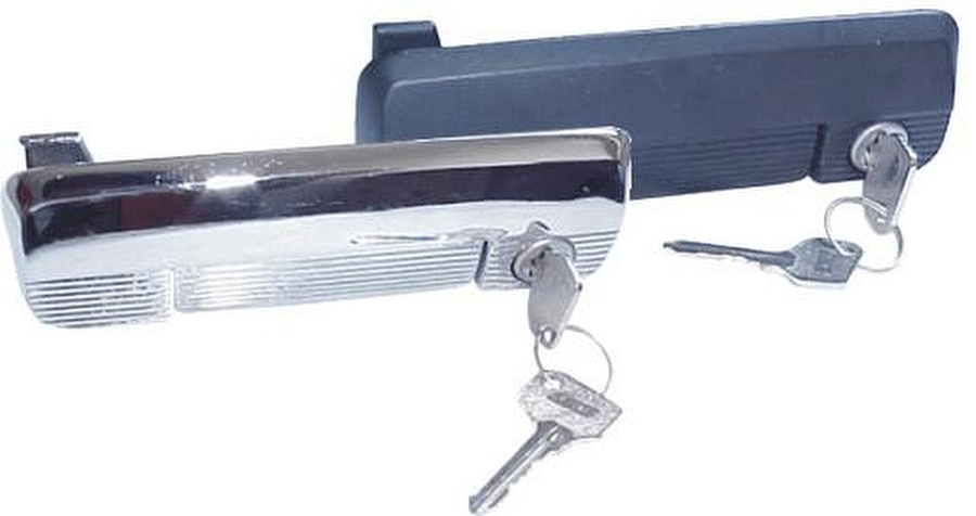 Maçaneta Externa da Porta C/ Ch Esq. Cromado - Ori - 4015 - Unitário