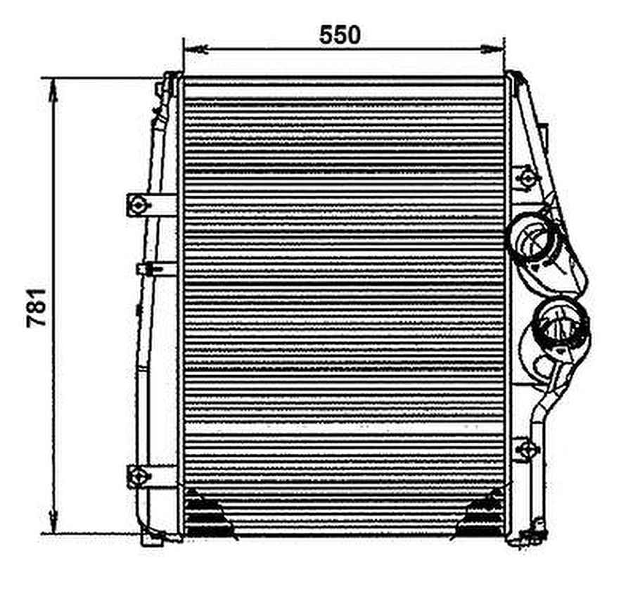INTERCOOLER - Valeo - 818843R - Unitário