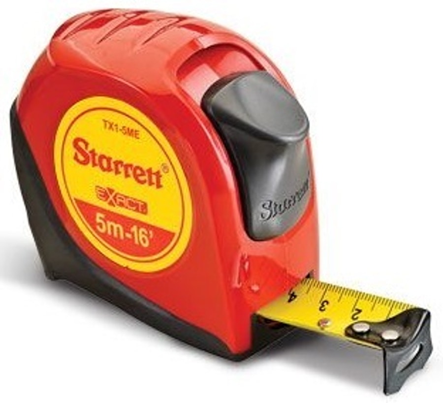 Trena com Trava 3mx1/2" somente cm - Starrett - 7706200 - Unitário