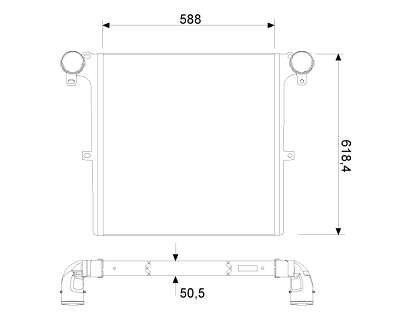 Intercooler - Visconde - 12699 - Unitário