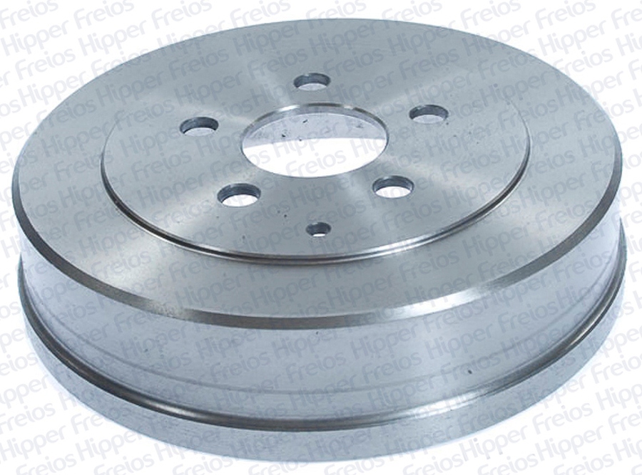 Tambor de Freio Sem Cubo Traseiro 282mm Diâmetro 72,5mm Altura - Hipper Freios - HF 06 - Par