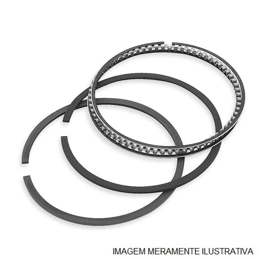 Anel do Pistão - Mahle Metal Leve - TA8566 STD - Kit