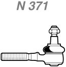 Terminal de Direção - Nakata - N 371 - Unitário