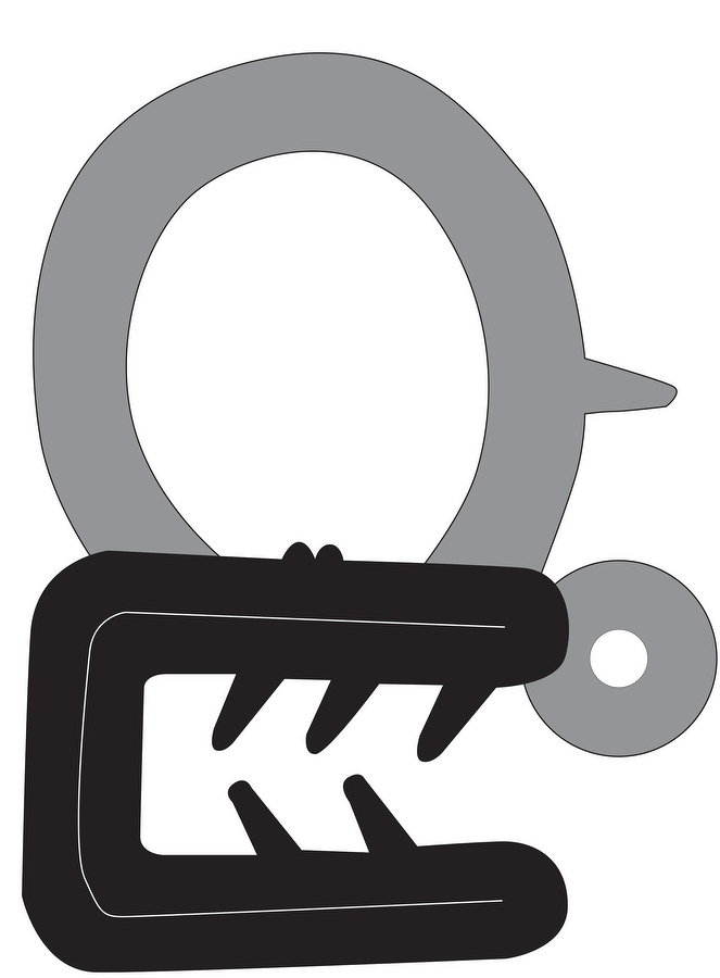 Borracha Multi-Uso da Porta - Uniflex - 37011 - Unitário