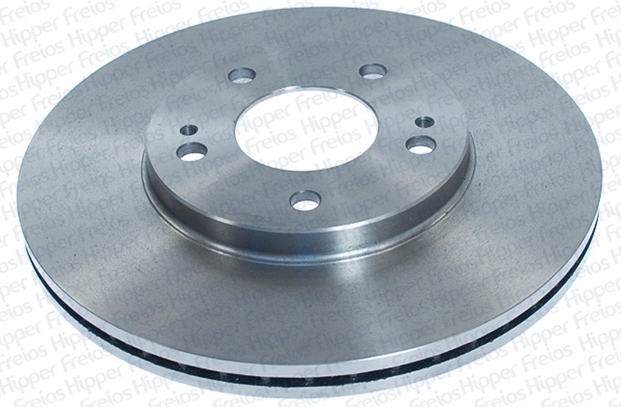 Disco de Freio Ventilado Sem Cubo Dianteiro 285mm 69mm 5 Furos - Hipper Freios - HF 200E - Par