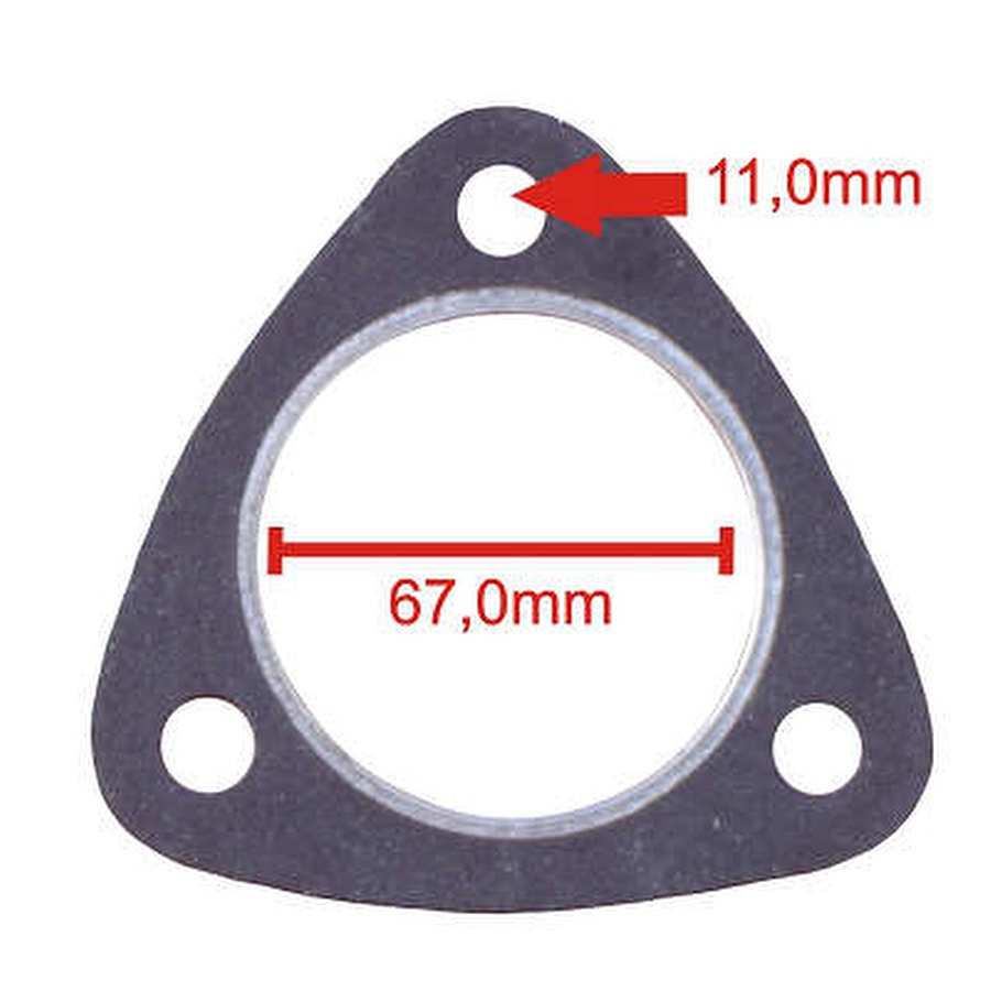 Junta do Catalizador - Bastos Juntas - 811105 - Unitário