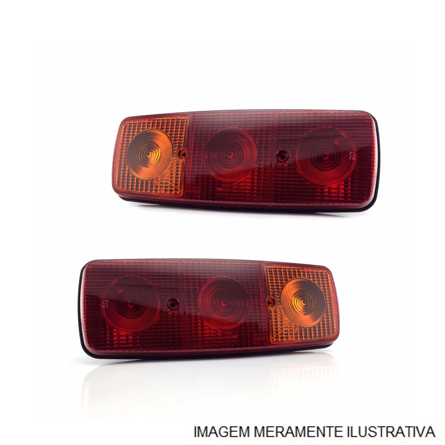 Pisca Alerta Traseiro - Volvo CE - 17206737 - Unitário