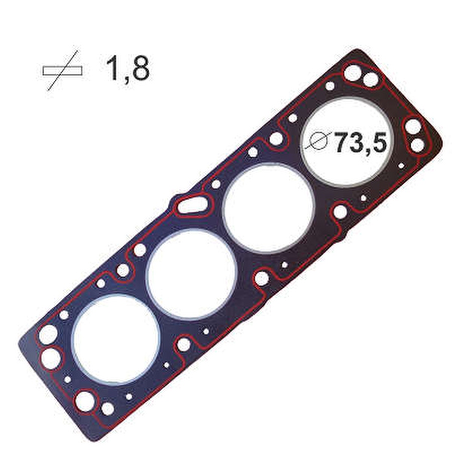 Junta do Cabecote - Bastos Juntas - 121593PK - Unitário