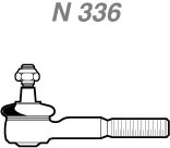 Terminal de Direção - Nakata - N 336 - Unitário