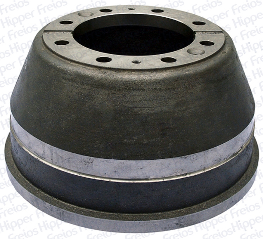 Tambor de Freio Sem Cubo Traseiro 380mm Diâmetro 203mm Altura - Hipper Freios - HF 4000N - Par