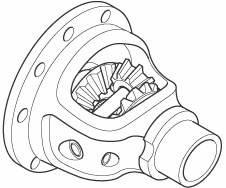 Caixa Diferencial Completa - Spicer - BA203965 - Unitário