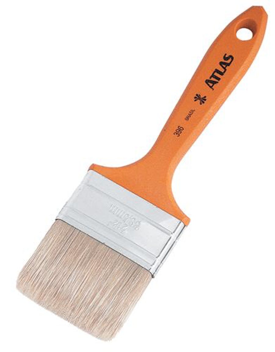 Pincel com Cerdas Médias Brancas 1/2" - Atlas - 396/1 - Unitário