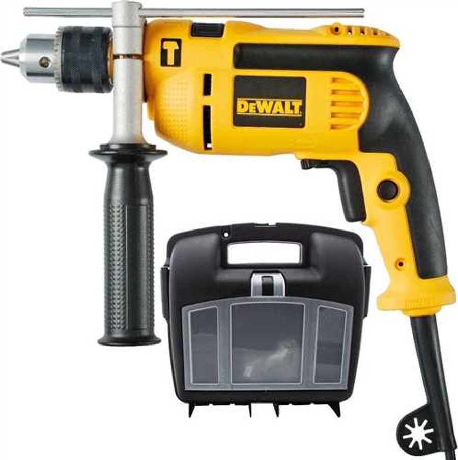 Furadeira de Impacto 1/2" 650W Reversível DWD502K com Maleta - DeWalt - DWD502K-BR - Unitário
