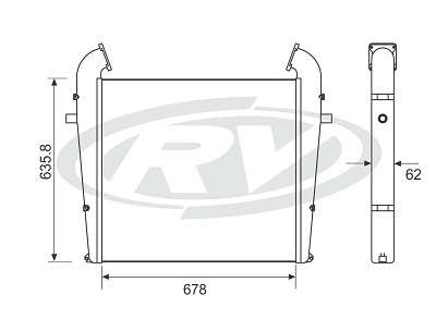 Intercooler - Visconde - 12272 - Unitário
