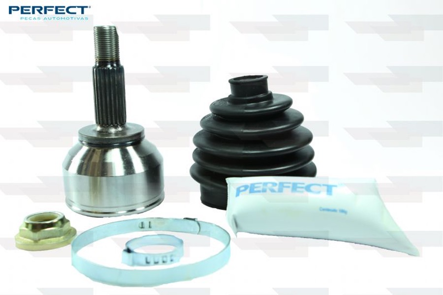 Kit de Junta Homocinética Dianteira Automotiva com Tulipas e Trizetas - Perfect - KJH0247 - Unitário