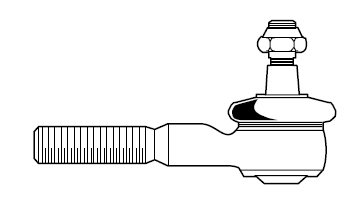 Terminal de Direção - MecPar - TI0874 - Unitário