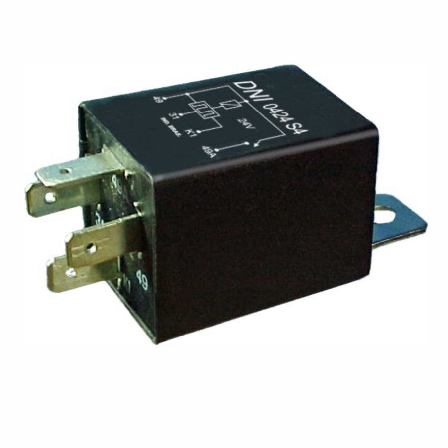 Relé Comando Pisca 24V 540W 4 Terminais Para MBB Busscar Caio Volare - DNI - DNI 0424-S4 - Unitário