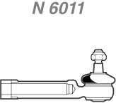 Terminal de Direção - Nakata - N 6011 - Unitário
