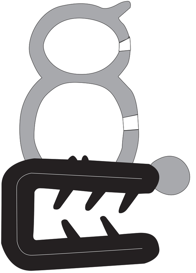 Borracha Multi-Uso - Uniflex - 37020 - Unitário