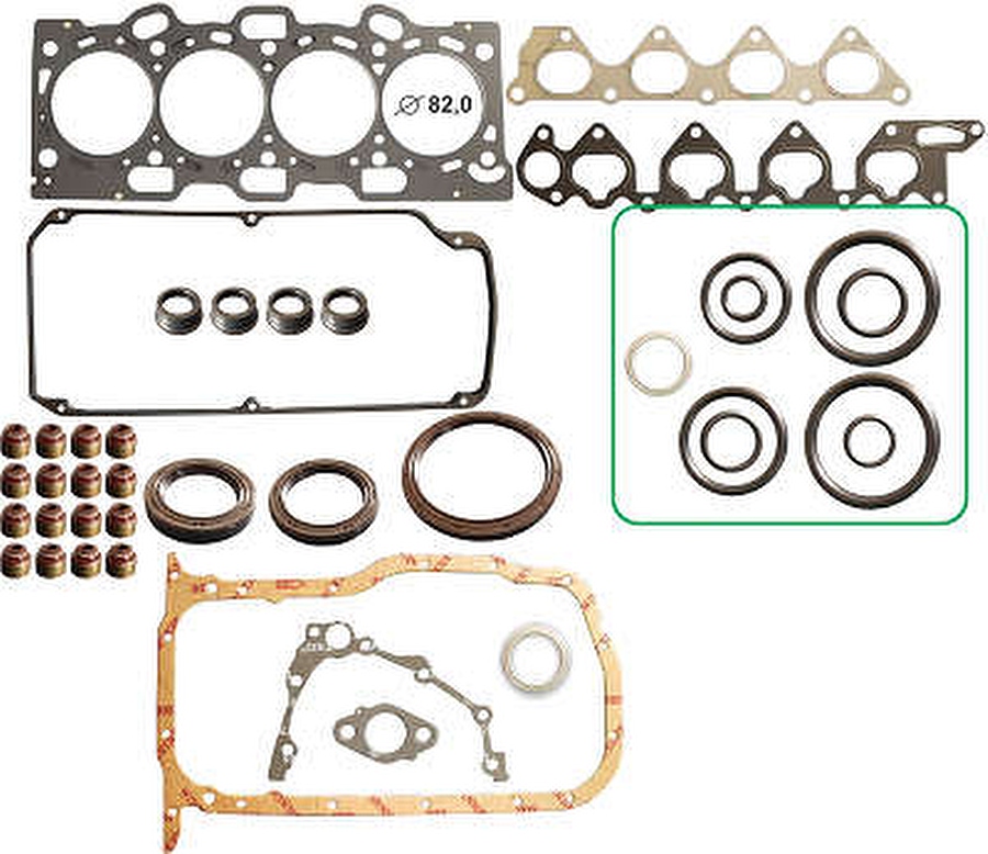 Junta do Motor Com Retentor - Bastos Juntas - 1510194MLR - Unitário