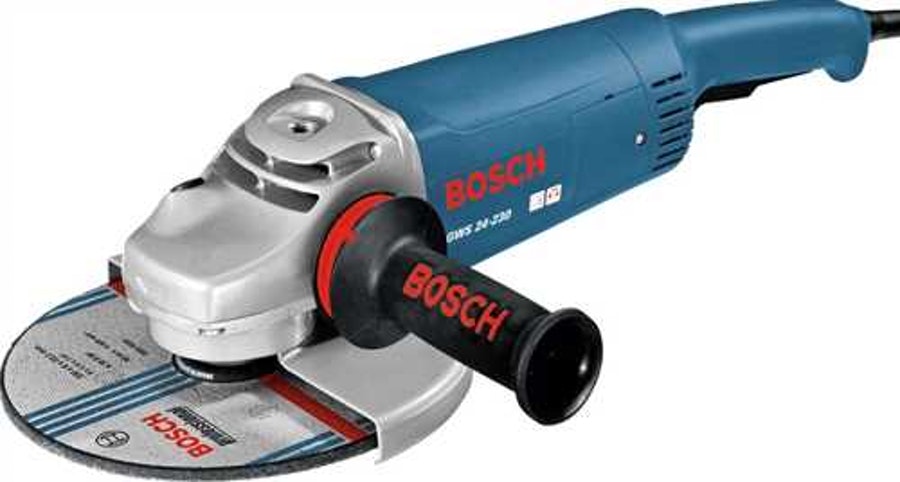 Esmerilhadeira Angular 9" 2400W GWS 24-230 Profissional 220V - Bosch Equipamentos - 06018A40E0 - Unitário