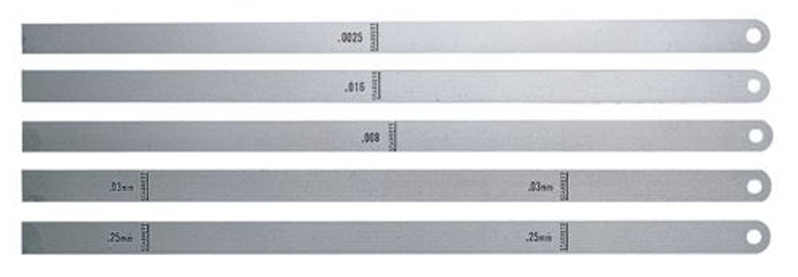 Calibre Folga em Lâmina 0,20mm 12,7x300mm - Starrett - 667M-20 - Unitário