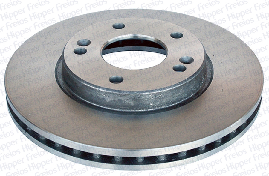 Disco de Freio Ventilado sem Cubo - Hipper Freios - HF 327 - Par