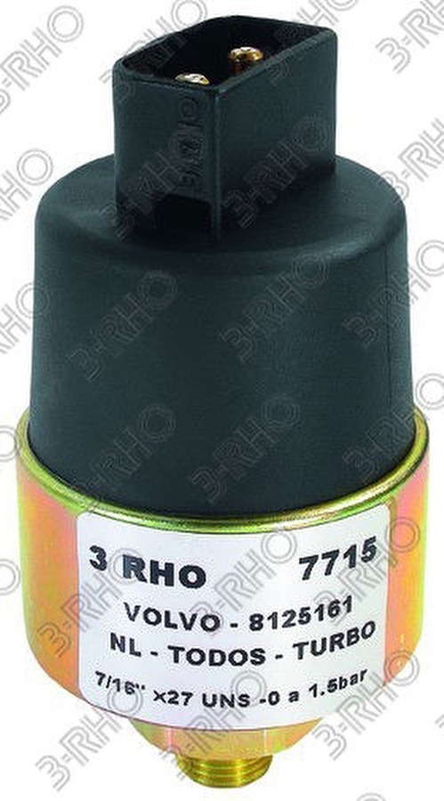 Sensor de Pressão do Óleo - 3-RHO - 7715 - Unitário