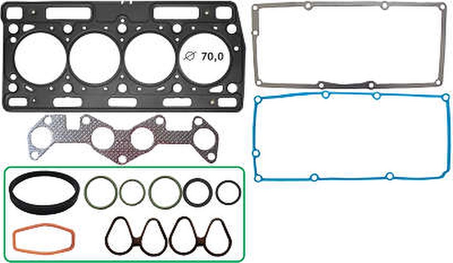 Kit Retifica do Cabecote - Bastos Juntas - 151286MP - Kit