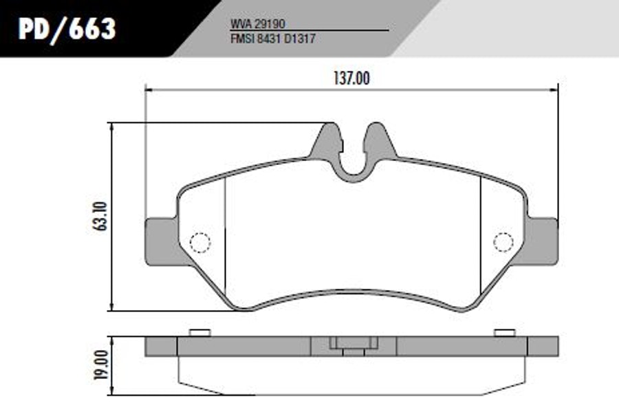 Pastilha de Freio - Fras-le - PD/663 - Jogo