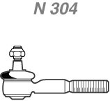 Terminal de Direção - Nakata - N 304 - Unitário