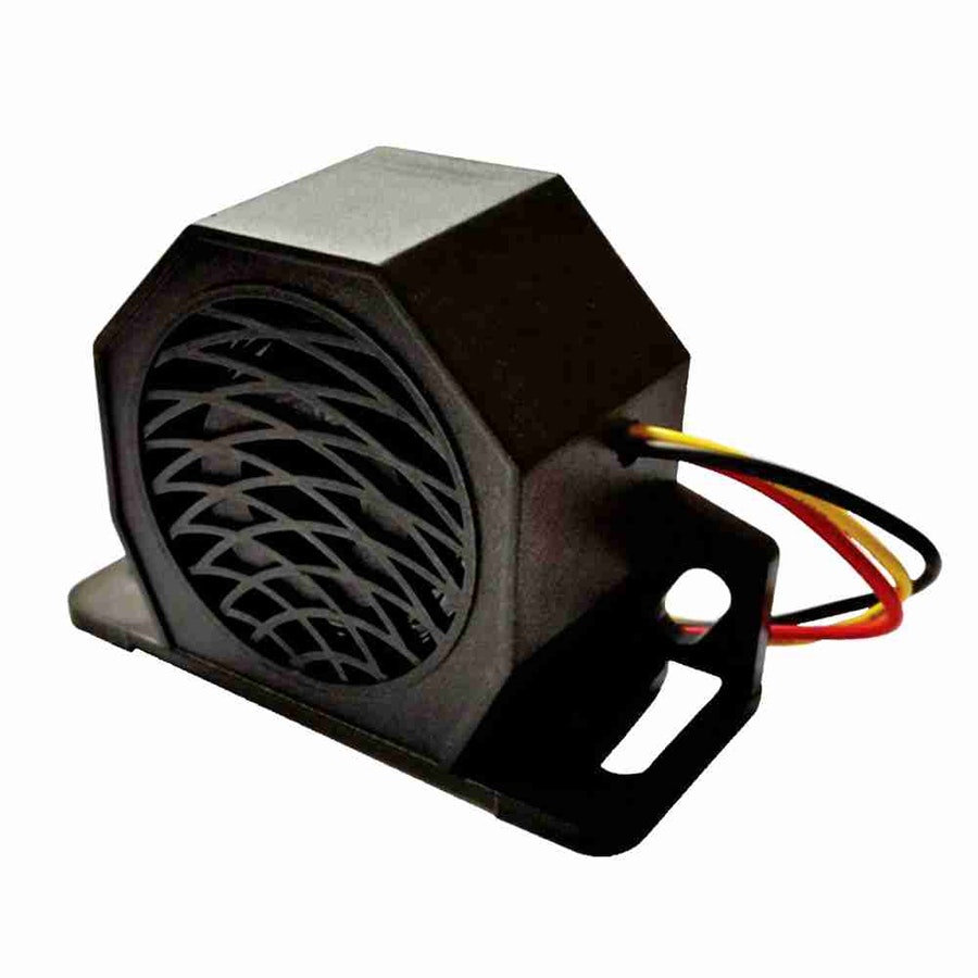 Sirene de Marcha-Ré Blindada P Empilhadeiras Resistente Agua 12V À 80V - DNI - DNI 3502 - Unitário