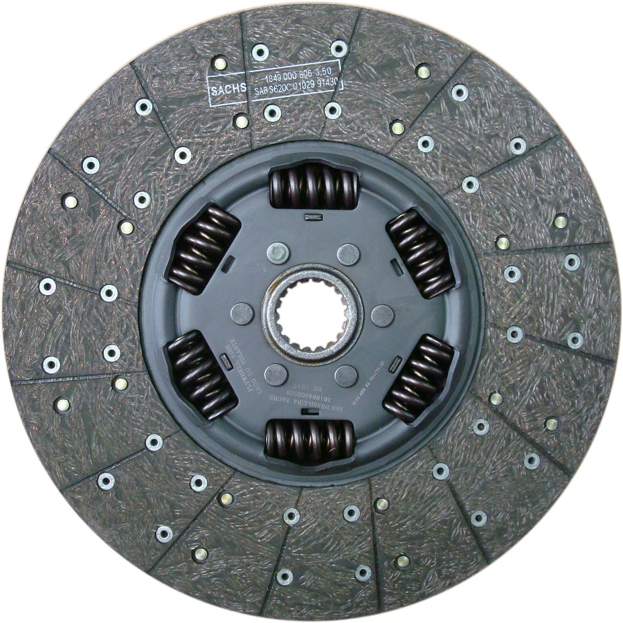 Disco de Embreagem Mercedes Benz Linha Pesada 350mm 18 Estrias Unitário - Sachs - 5235 - Unitário