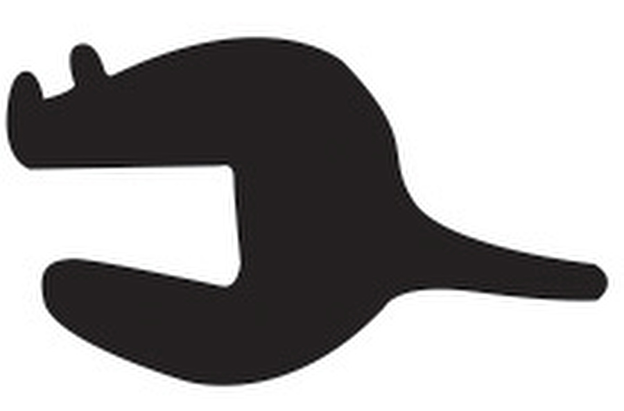 Arremate Superior do Para-Brisa - Uniflex - 37056 - Unitário