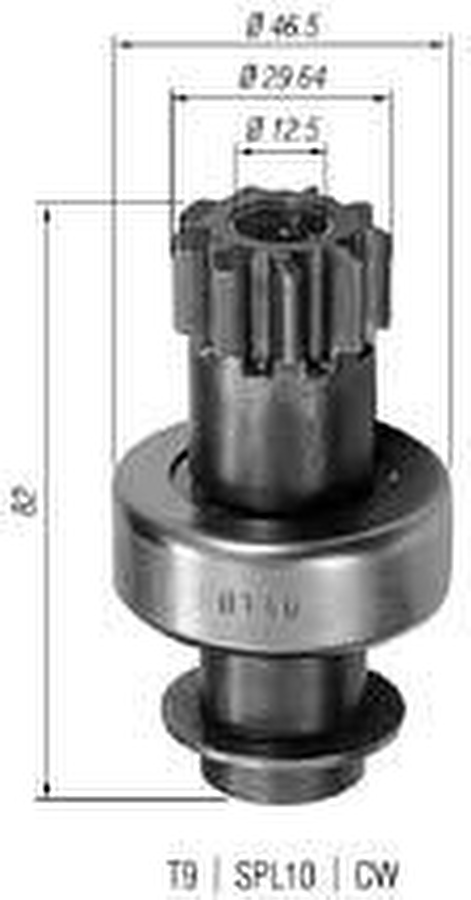 Impulsor de Partida do Motor de Arranque - Zen - 0140 - Unitário