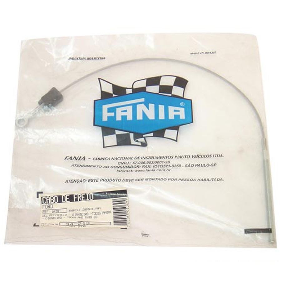 Cabo do Freio de Mão - Fania - 34-213 - Unitário