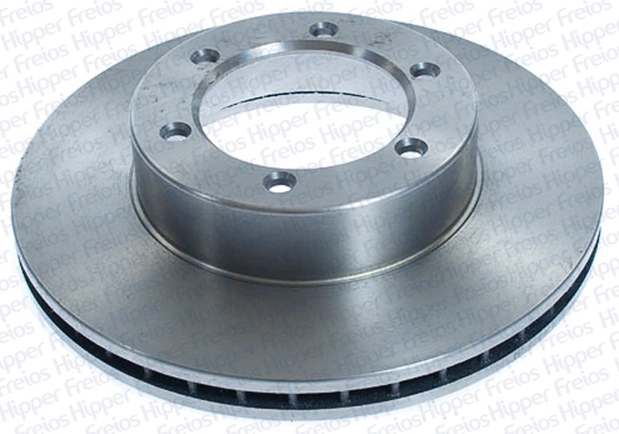 Disco de Freio Ventilado sem Cubo - Hipper Freios - HF 484 - Par